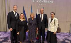 Ганна Дрогальчук серед учасників урочистого прийому