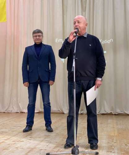 Василь Барановський привітав «Бетярів» із 35-річчям