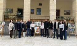 В атріумі презентували виставку робіт учнів мистецьких шкіл області з нагоди Міжнародного дня пам’яті про Чорнобильську катастрофу