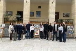 В атріумі презентували виставку робіт учнів мистецьких шкіл області з нагоди Міжнародного дня пам’яті про Чорнобильську катастрофу