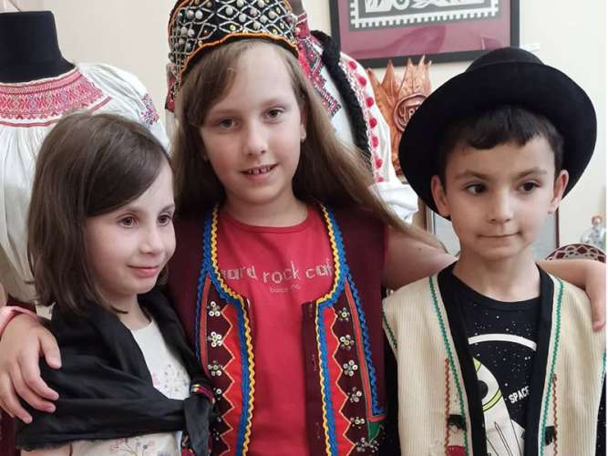 До народного етнографічного музею завітали дітки внутрішньо переміщених осіб