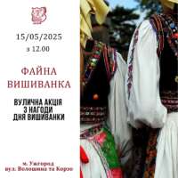 «Файна вишиванка» на вулиці Волошина