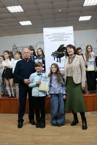 Переможці конкурсу фортепіанних ансамблів мистецьких шкіл Закарпатської області