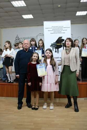 Переможці конкурсу фортепіанних ансамблів мистецьких шкіл Закарпатської області