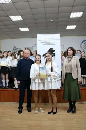 Переможці конкурсу фортепіанних ансамблів мистецьких шкіл Закарпатської області