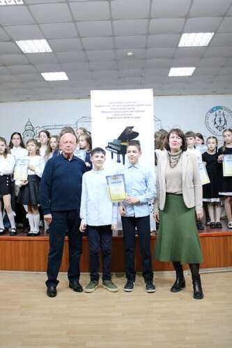 Переможці конкурсу фортепіанних ансамблів мистецьких шкіл Закарпатської області