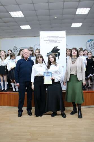 Переможці конкурсу фортепіанних ансамблів мистецьких шкіл Закарпатської області
