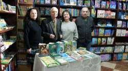 ГОЛОВНИЙ КАЗКОЗНАВЕЦЬ УКРАЇНИ ЗУСТРІВСЯ З ЧИТАЧАМИ В УЖГОРОДСЬКІЙ КНИГАРНІ «КОБЗАР»