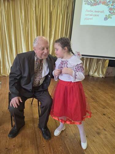 Іван Хланта зустрівся з учнями 1-В та 1-Г класів Ужгородської початкової школи №6