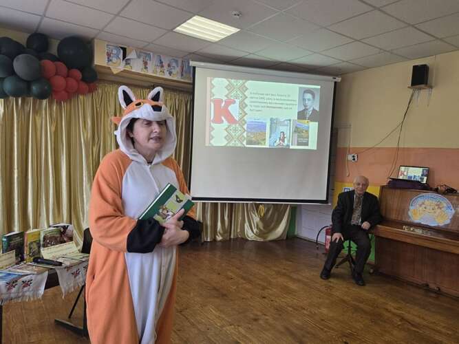 Іван Хланта зустрівся з учнями 1-В та 1-Г класів Ужгородської початкової школи №6