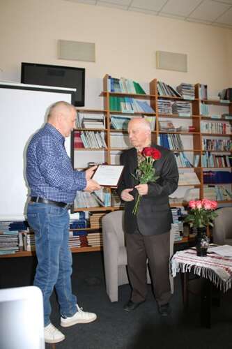 НА ТВОРЧОМУ ВЕЧОРІ ВІТАЛИ «СКАРБОШУКАЧА» ІВАНА ХЛАНТУ