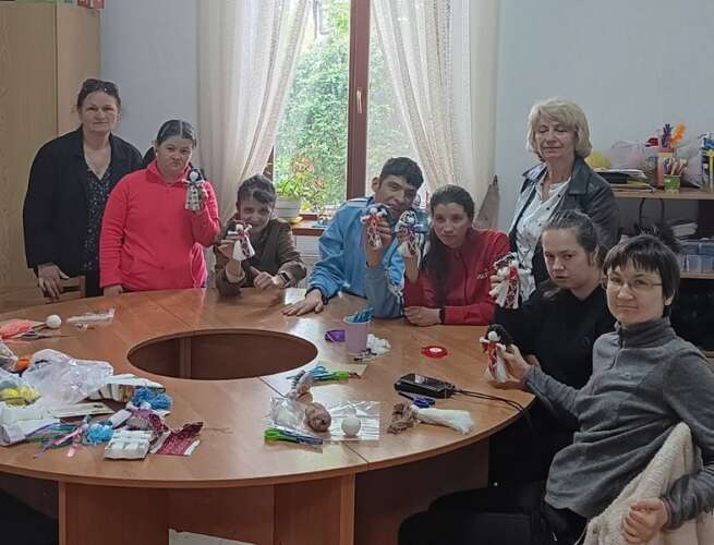 Працівниці Центру культури провели майстер-клас із виготовлення ляльки-мотанки