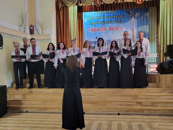 ПЕРЕМОЖЦІ ХV ВІДКРИТОГО ФЕСТИВАЛЮ-КОНКУРСУ СТРІЛЕЦЬКОЇ ПІСНІ «КРАСНЕ ПОЛЕ»