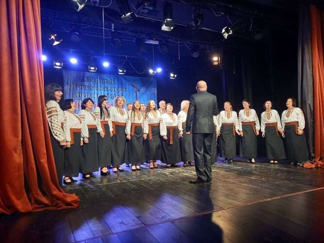 У Хусті відбувся гала-концерт XV відкритого фестивалю-конкурсу стрілецької пісні «Красне поле»