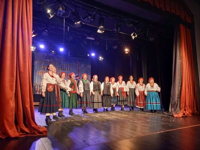 У Хусті відбувся гала-концерт XV відкритого фестивалю-конкурсу стрілецької пісні «Красне поле»