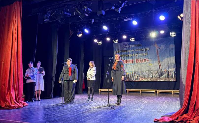 У Хусті відбувся гала-концерт XV відкритого фестивалю-конкурсу стрілецької пісні «Красне поле»