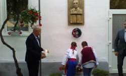 У Середньому відкрили меморіальну дошку відомому чеському фольклористу Мілану Ліхарду