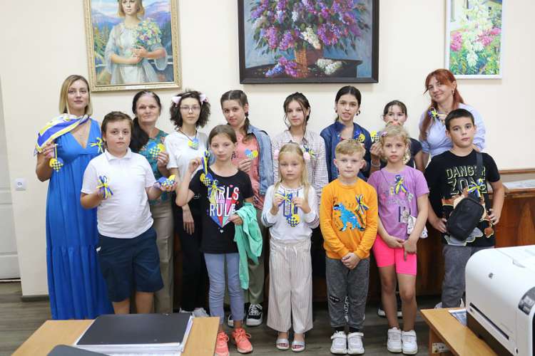 Відбувся майстер-клас з нагоди Дня Державного прапора України
