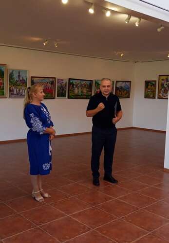 Любов Матіко презентувала ювілейну виставку