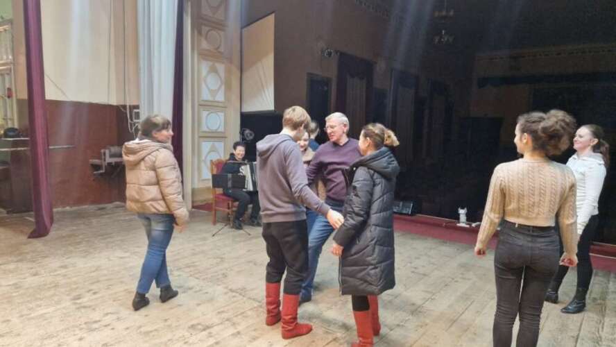 Микола Мовнар провів майстер-клас із народної хореографії Закарпаття