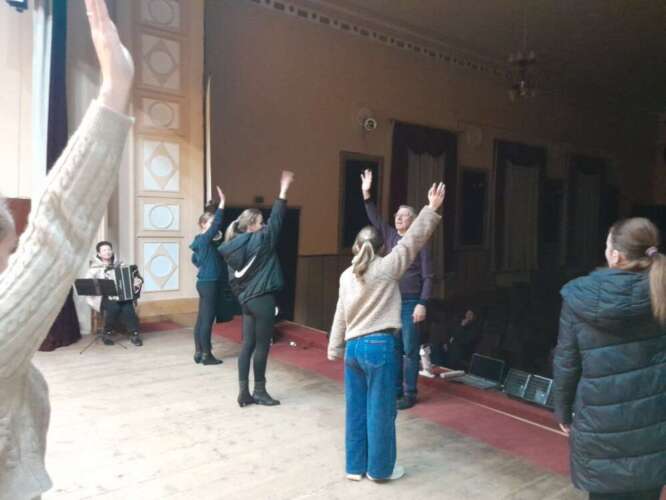 Микола Мовнар провів майстер-клас із народної хореографії Закарпаття