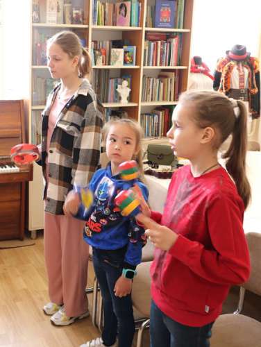 Працівники Центру культури провели музичне заняття для дітей внутрішньо переміщених осіб