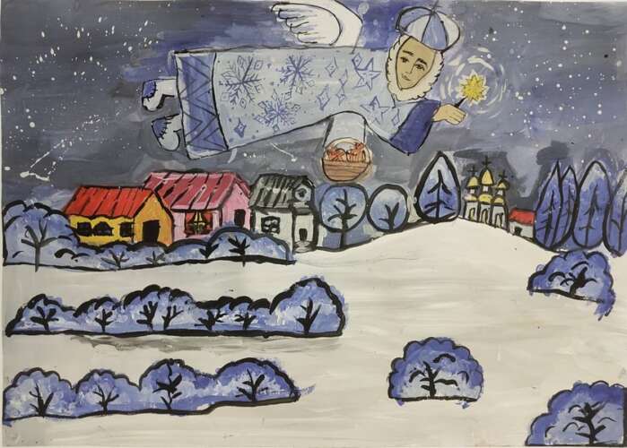 Переможці конкурсу образотворчого мистецтва здобувачів освіти молодших класів мистецьких шкіл Закарпатської області «До нас іде Миколай»