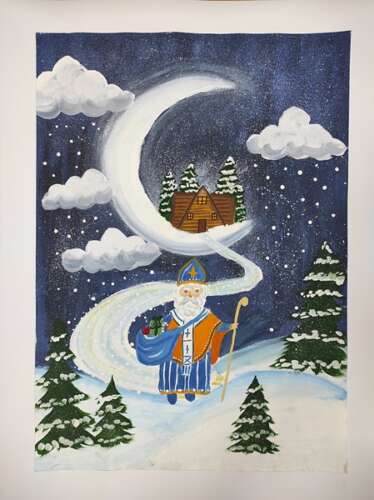 Переможці конкурсу образотворчого мистецтва здобувачів освіти молодших класів мистецьких шкіл Закарпатської області «До нас іде Миколай»