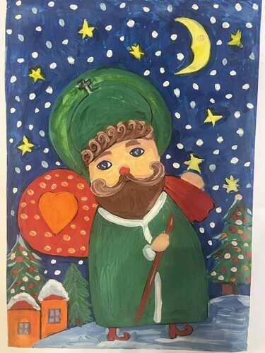 Переможці конкурсу образотворчого мистецтва здобувачів освіти молодших класів мистецьких шкіл Закарпатської області «До нас іде Миколай»