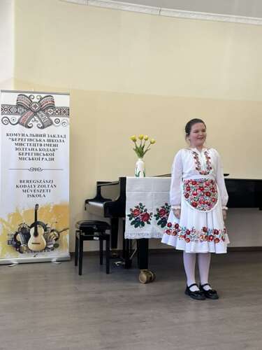 Переможці обласного конкурсу угорської народної пісні «Жайворонок»-«PACSIRTA»