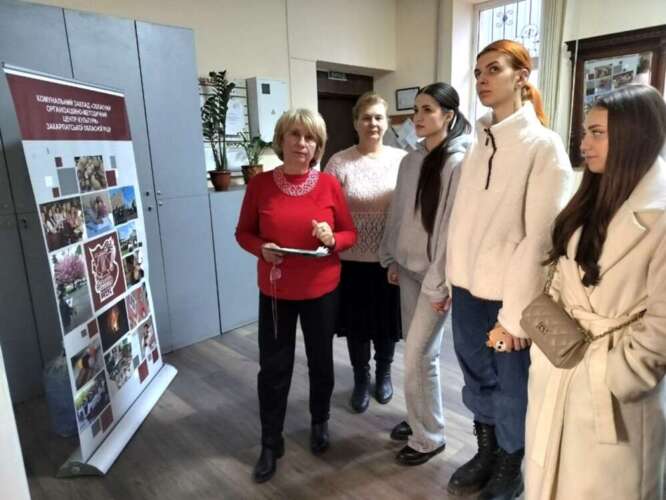 У ЦЕНТРІ КУЛЬТУРИ ПОБУВАЛИ СТУДЕНТИ-ПРАКТИКАНТИ