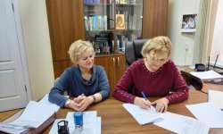 Директор Ганна Дрогальчук підписала Угоду щодо співпраці у сфері культури з в.о. начальника відділу культури Холмківської сільської ради